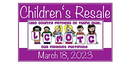Spring 2023 LCMOTC Children's Resale - Early Entry (7:45)
