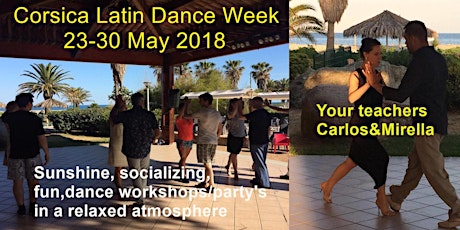 Primaire afbeelding van Corsica Latin Dance Week 23-30 May 2018