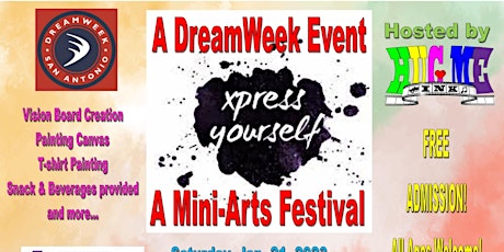 Primaire afbeelding van Xpress Urself: A Mini-Arts Festival