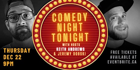 Imagen principal de Comedy Night TONIGHT With Keith Andrews And Jeremy