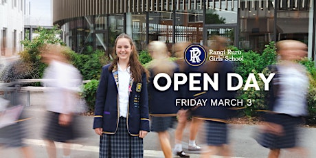 Rangi Ruru Girls' School - Open Day primary image