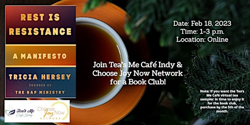 Tea Time: Book Club: Rest Is Resistance by Tricia Hersey