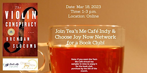 Tea Time: Book Club: The Violin Conspiracy by Brendan Slocumb