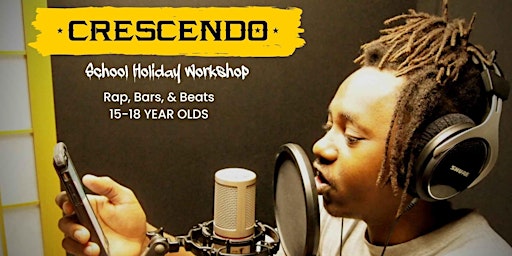 2 Day Rap Bars & Beats Holiday Workshop 15-18yr olds