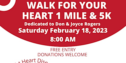 Walk for Your Heart!