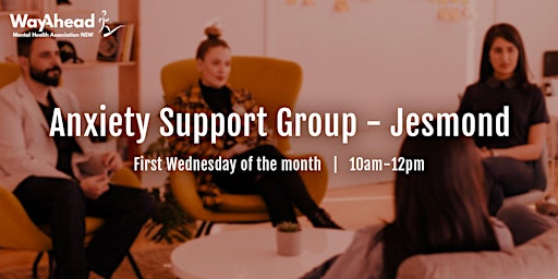 Imagem principal do evento Jesmond Anxiety Support Group