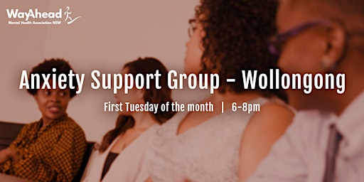Imagem principal do evento Wollongong Anxiety Support Group