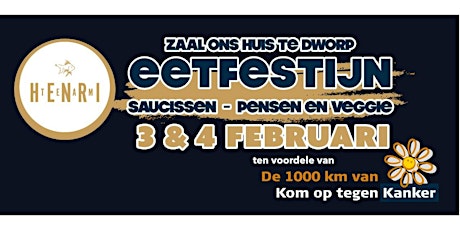 Saucissen&Pensen+Vegi tvv 1000km Kom Op Tegen Kanker