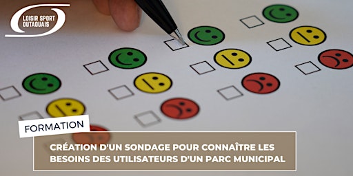 Imagen principal de Formation :  Sondage pour connaître les besoins dans les parcs municipaux