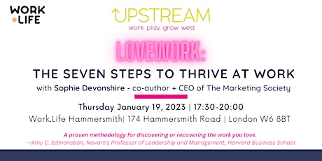 LoveWork: The Seven Steps to Thrive at Work primary image