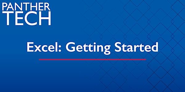 Excel: Getting Started - Atlanta - Classroom South - Room 401