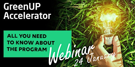 GreenUP Accelerator - all you need to know about the program primary image