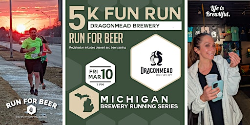 5k Beer Run x Dragonmead | 2023 MI Brewery Running Series