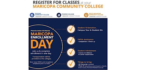 2018 Maricopa Community Colleges Enrollment Day