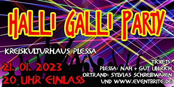 Halli-Galli-Party in Plessa