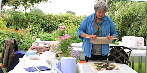 Imagem principal do evento Botanical printing on silk with Pam and Fran Saturday 21st September 2024