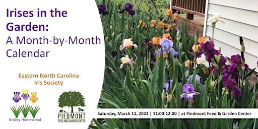 Irises in the Garden:  A Month-by-Month Calendar primary image