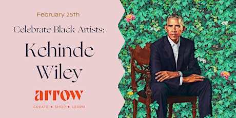 Celebrate Black Artists -Kehinde Wiley