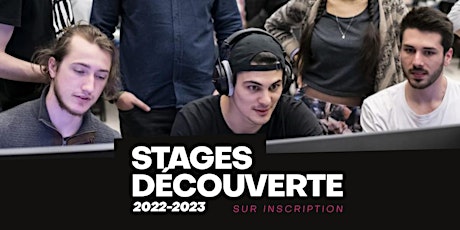 Stage Découverte  Métiers du Jeu vidéo - ESMA Rennes - 13 & 14 février 2023