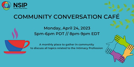 April Community Conversation Cafe