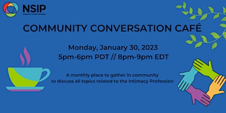 January Community Conversation Cafe