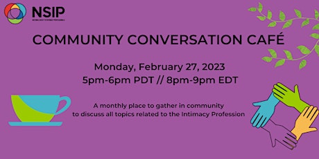 February Community Conversation Cafe