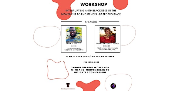 Interrupting Anti-Blackness in the Movement to End Gender-Based Violence