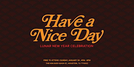 Have a Nice Day Market: Lunar New Year Edition