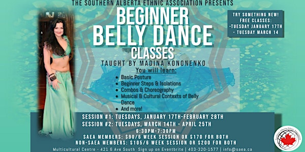 Beginner Belly Dance Classes