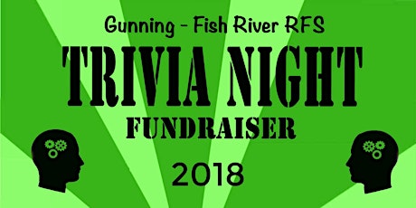 Gunning RFS - Trivia Night Fundraiser 2018 primary image