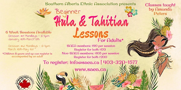 Beginner Hula and Tahitian Dance Classes