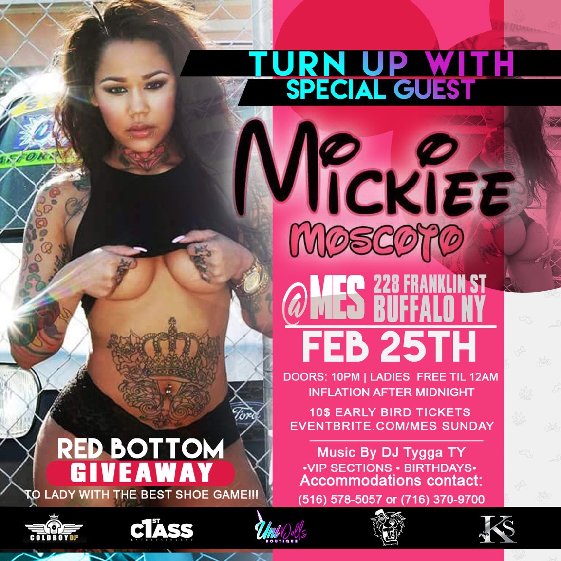 Mes On Sunday's the Mickiee Moscoto Edition