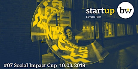 Hauptbild für Start-up BW Elevator Pitch Special Cup SOCIAL IMPACT
