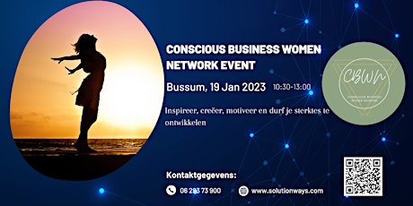 Primaire afbeelding van Conscious Business Women Network - Inspireer, creëer, motiveer en empower