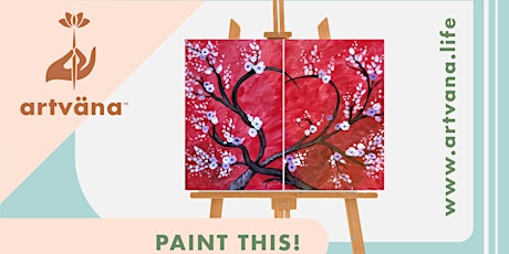 Valentines Sip and Paint art class at Top Rung Brewing Lacey