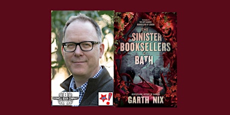 Garth Nix, author of THE SINISTER BOOKSELLERS OF BATH - a Boswell event