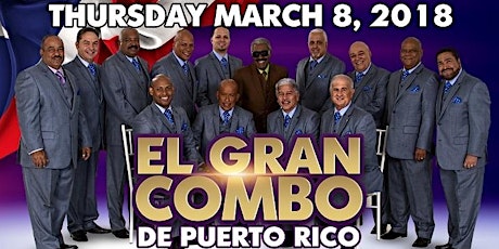 EL GRAN COMBO LIVE @ B.B. KING NYC primary image