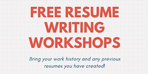 Free Resume Writing Workshop primary image