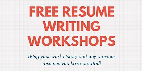 Free Resume Writing Workshop
