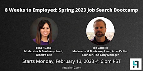 8 Weeks to Employed: Spring 2023 Job Search Bootcamp