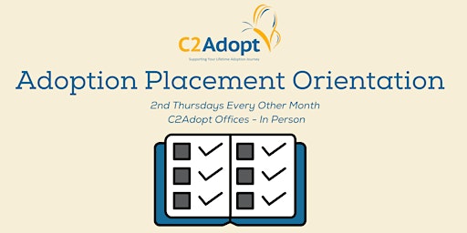 Primaire afbeelding van Adoption Placement Orientation