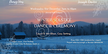 Winter Solstice Ceremony & Dance primary image
