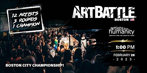 Art Battle Boston City Championship - February 26, 2023
