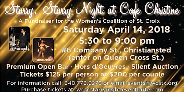 Starry, Starry Night @Cafe Christine