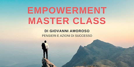 Immagine principale di Empowerment Master Class   