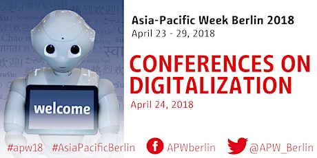 Asia-Pacific Week Berlin – Conferences on Digitalization (April 24) primary image