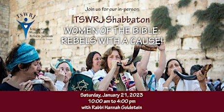 Imagen principal de Shabbaton 2023 - Women of the Bible: Rebels with a Cause