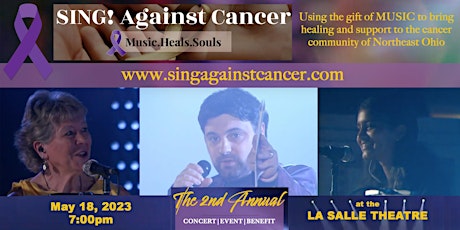 2nd Annual Sing! Against Cancer Concert Evening Benefit