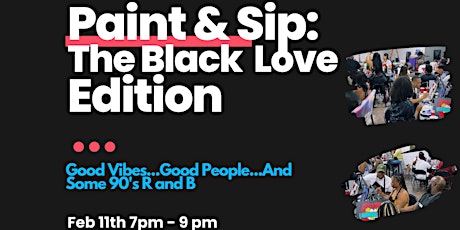 Paint and Sip:  The Black Love Edition