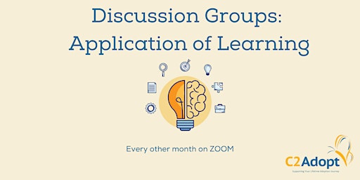 Imagen principal de C2Adopt Discussion Groups - Application of Learning